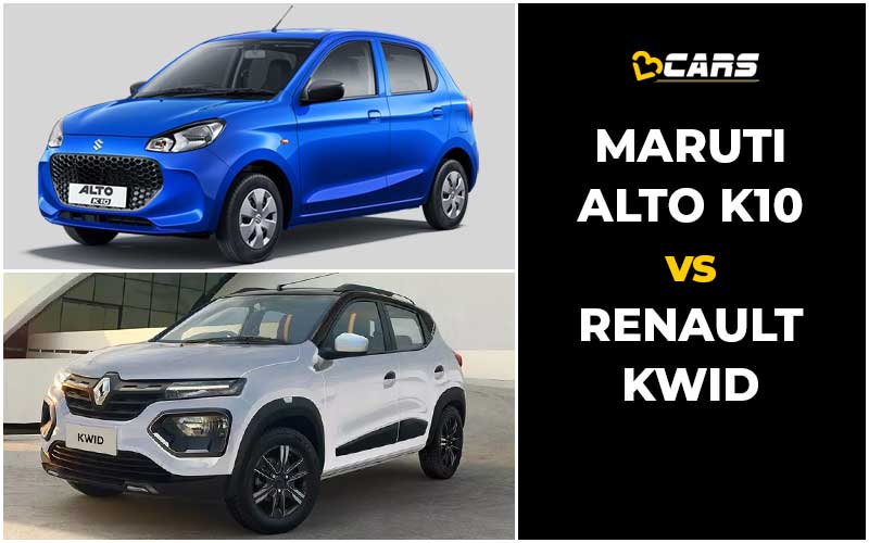 Maruti Suzuki Alto K10 Vs Renault Kwid