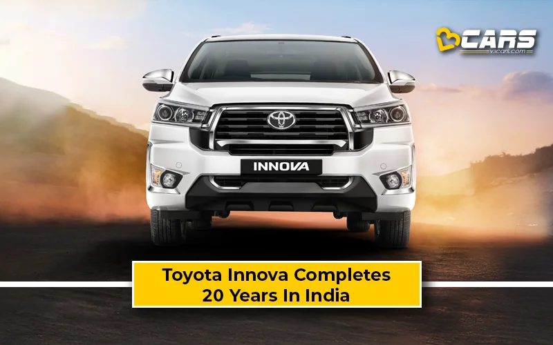Toyota Innova Completes 2 Decades In India; Over 12 Lakh Units Sold