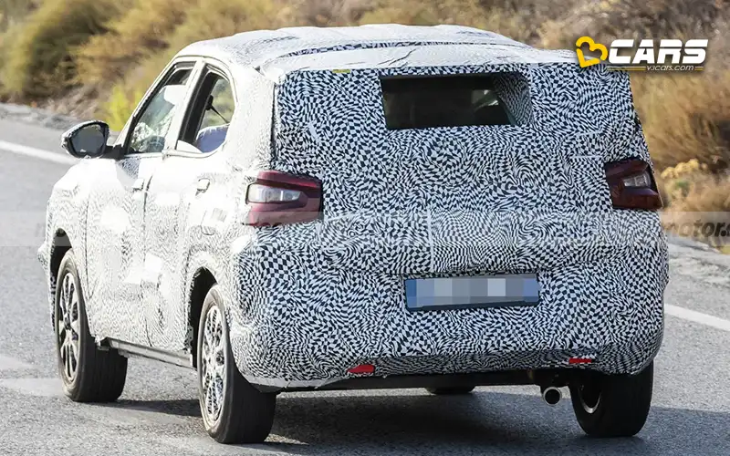 Citroen c3x sedan crossover spotted on test