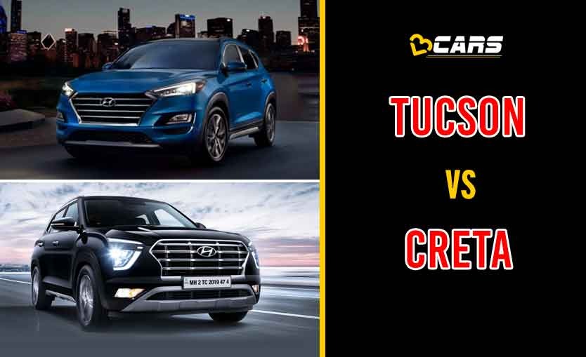 2020 Hyundai Tucson Facelift vs Hyundai Creta