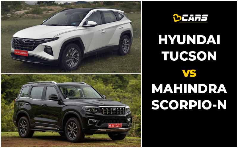 Hyundai Tucson Vs Mahindra Scorpio-N Price, Engine Specs, Dimensions Comparison