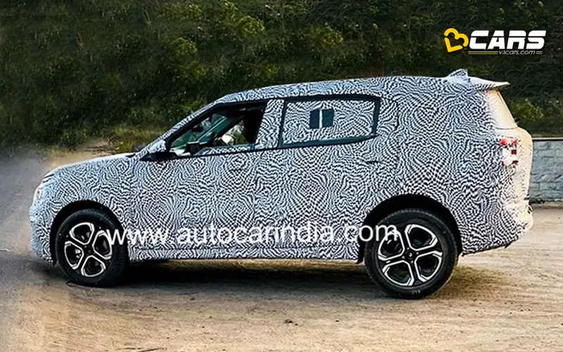 Bigger citroen c3 spied 3 row seating rival maruti ertiga kia carens