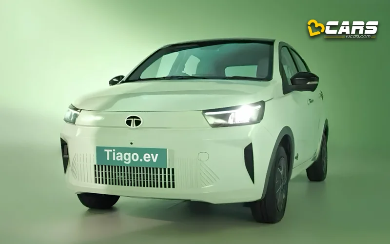 2026 Tata Tiago EV Facelift Front Exterior Design