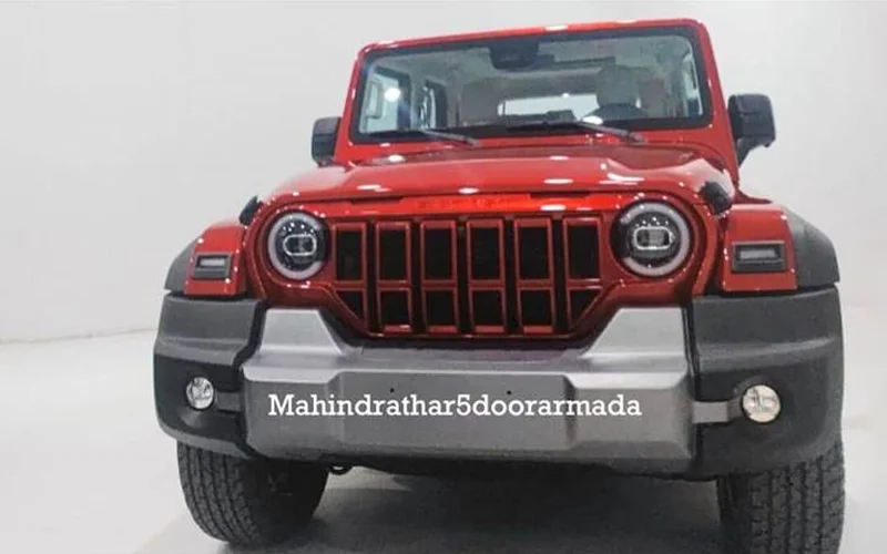 Mahindra thar 5 door likely to launch on august 15