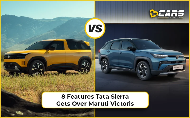 8 Features 2026 Tata Sierra Gets Over Maruti Victoris