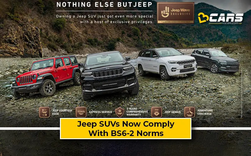 Jeep India Launch BS6 Phase-2 Compliant SUVs