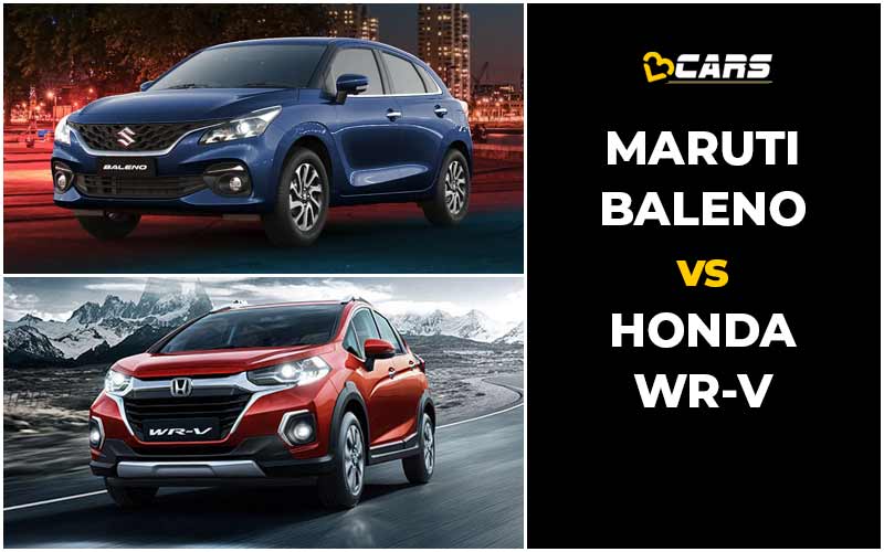 Maruti Nexa Baleno Vs Honda WR-V