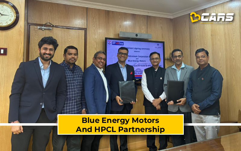 Blue Energy Motors And HPCL Partnership