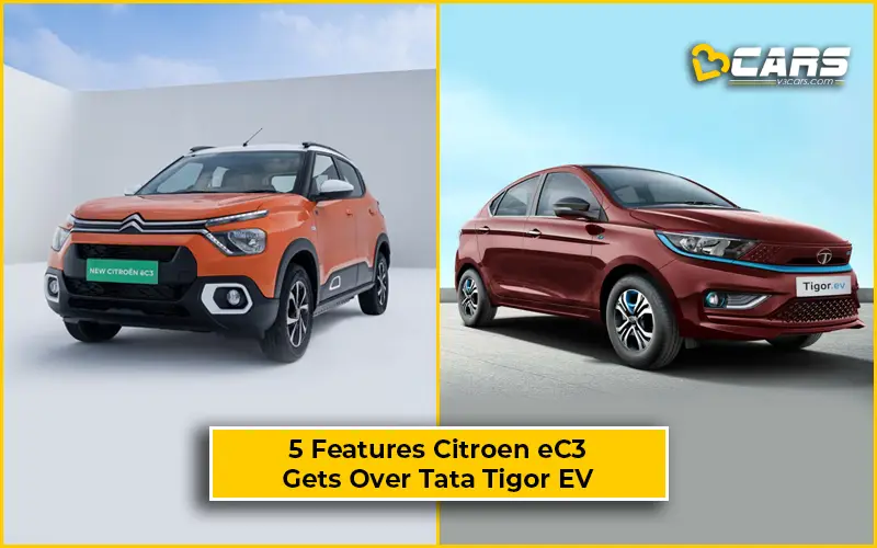 Features Citroen eC3 Gets Over Tata Tigor EV