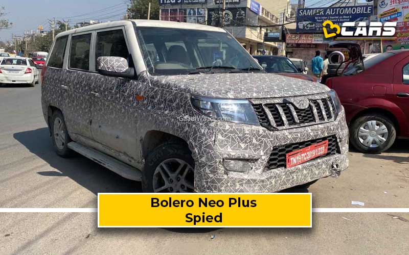 2022 Mahindra Bolero Neo Plus Spied Ahead Of Its Launch Later This Year