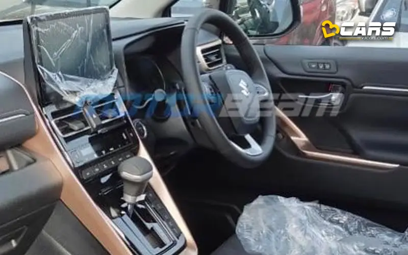 Maruti suzuki invicto interior spied