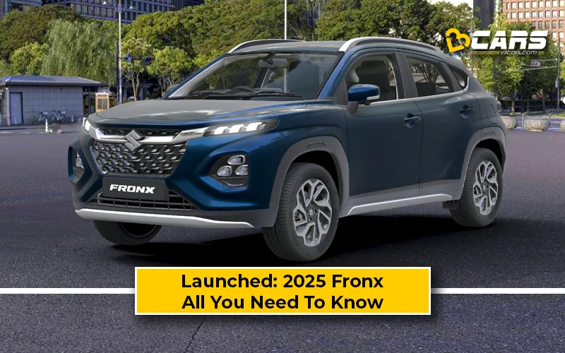 2025 Maruti Fronx Launched With 6 Airbags As Standard
