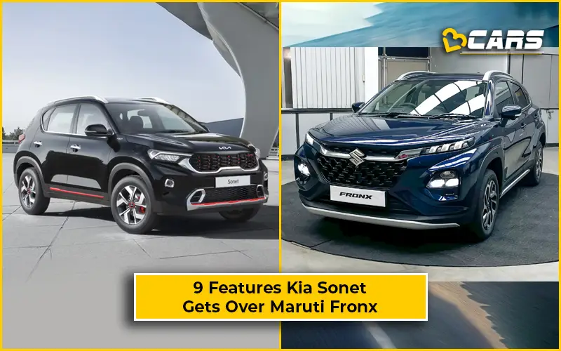 Features Kia Sonet Gets Over Maruti Suzuki Fronx