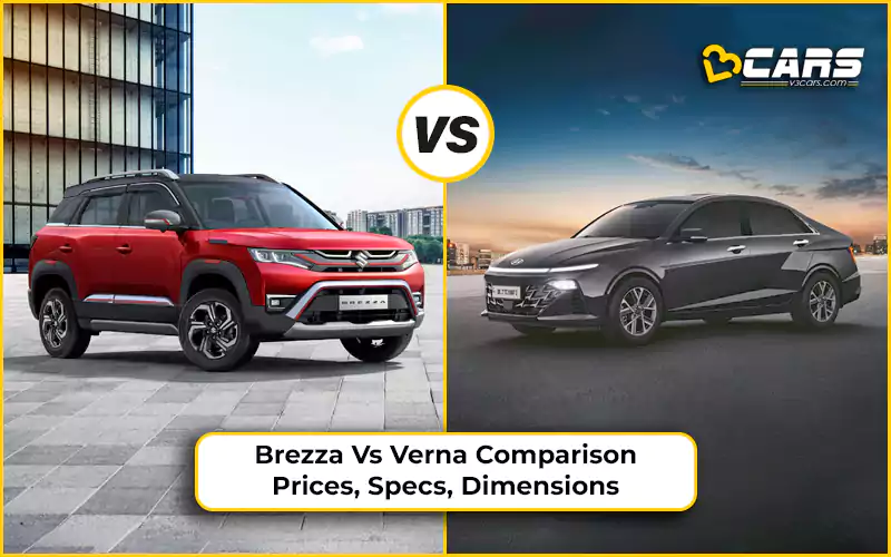 Maruti Suzuki Brezza Vs Hyundai Verna