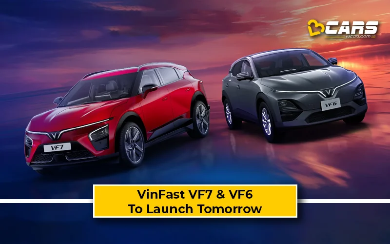 VinFast To Launch VF6, VF7 Electric SUVs Tomorrow