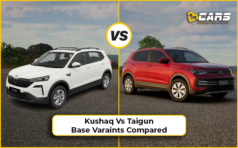 Skoda Kushaq Base Vs Taigun Base: 8 Extra Features Explained