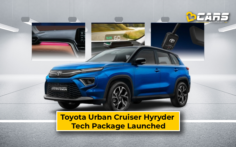 2026 Toyota Urban Cruiser Hyryder Gets Optional Tech Package Across All Variants