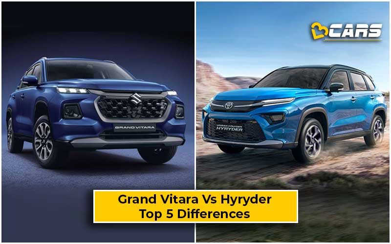 Grand Vitara Vs Hyryder