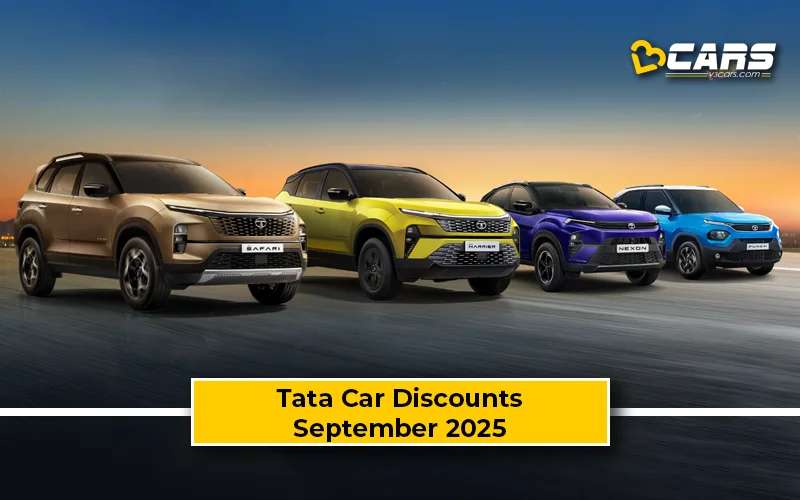 September 2025 — Tata Altroz, Tiago, Tigor, Nexon, Harrier Discount Offers