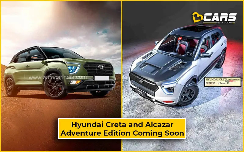 Hyundai Creta and Alcazar Adventure Edition