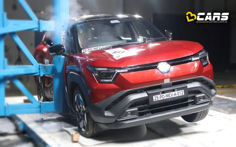 Maruti Suzuki e Vitara Ploe Impact Crash Test