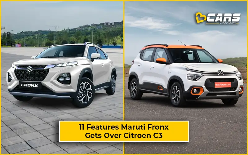 Features Maruti Suzuki Fronx Gets Over Citroen C3