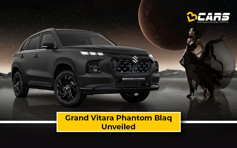 2025 Grand Vitara Phantom Blaq Edition Unveiled To Celebrate 10 Years Of Nexa Retail Chain
