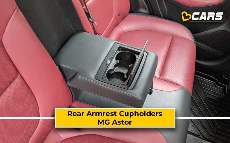 Rear Armrest Cupholders