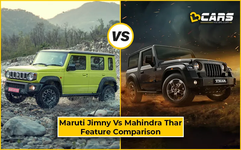 Maruti Nexa Jimny Vs Mahindra Thar