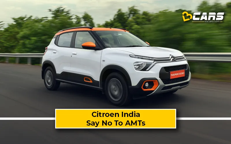 Citroen India Rule Out Low-Cost AMTs