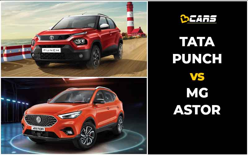 Tata Punch Vs MG Astor