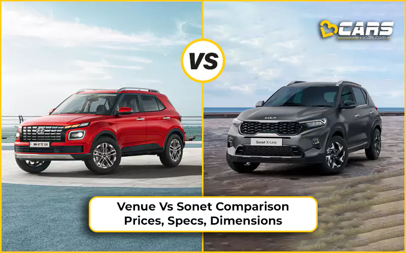 Hyundai Venue Vs Kia Sonet