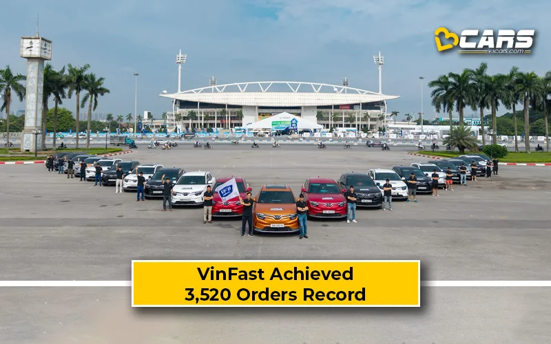 VinFast Complete 3520 Vehicle Orders In One Day