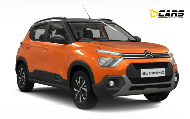 2024 citroen c3 colour options variant wise