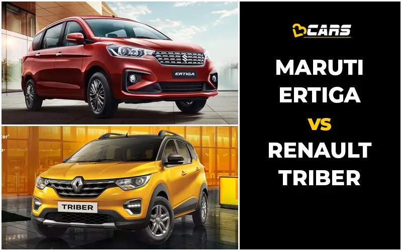 Maruti Arena Ertiga Vs Renault Triber