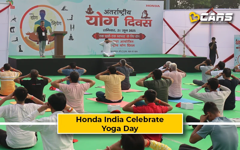Honda India Foundation Celebrate Yoga Day With Community