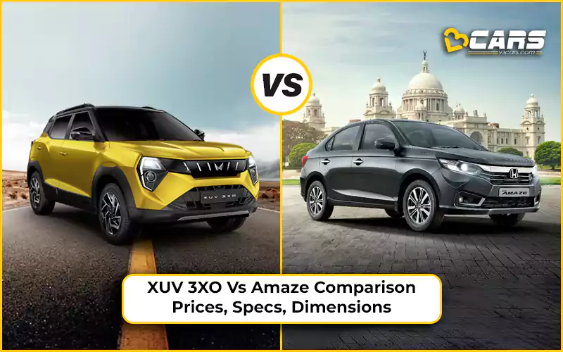 XUV 3XO Vs Amaze