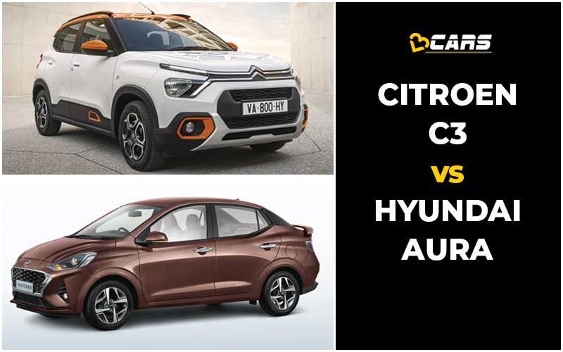 Citroen C3 Vs Hyundai Aura