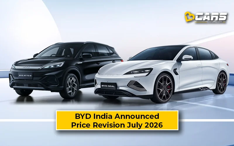 BYD India Announces Price Hike From July 2026