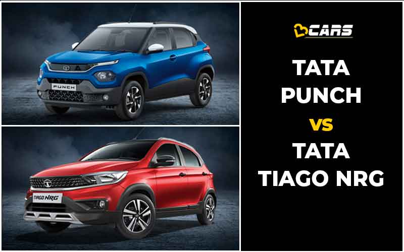 Tata Punch Vs Tata Tiago NRG
