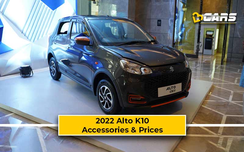 2022 Maruti Suzuki Alto K10 Accessories With