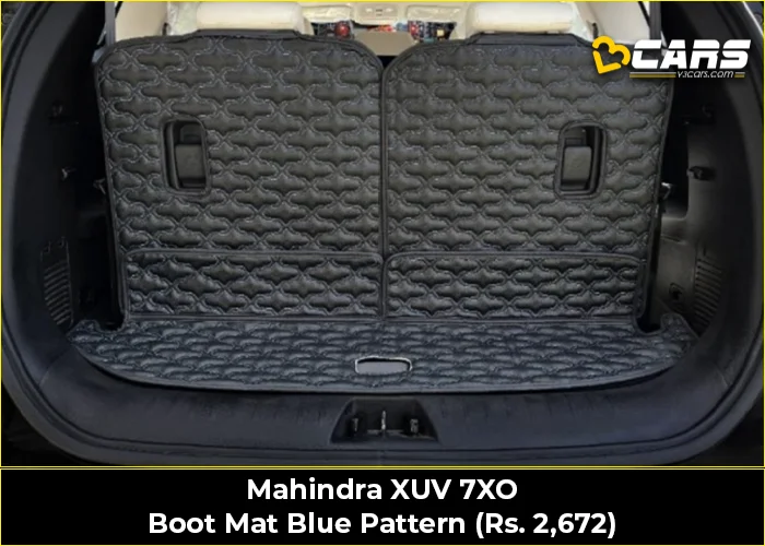 Mahindra XUV 7XO Boot Mat Blue Pattern (Rs. 2,672)