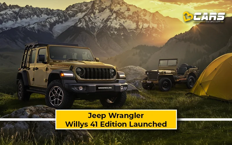 Jeep India Unveil Wrangler Willy 41 Special Edition
