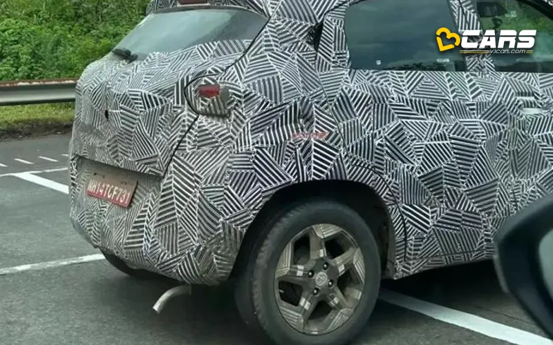 Tata punch ev spied with nexon like design updates