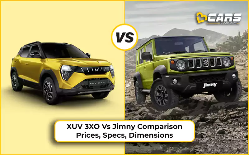 XUV 3XO Vs Jimny