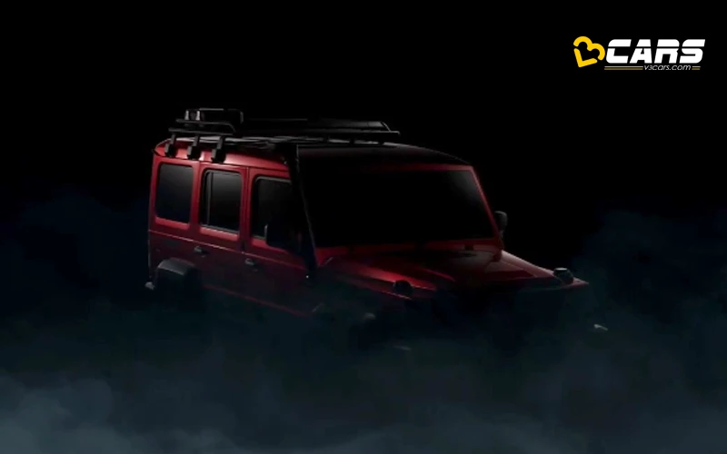 Force gurkha 5 door teased ahead of april 2024 launch