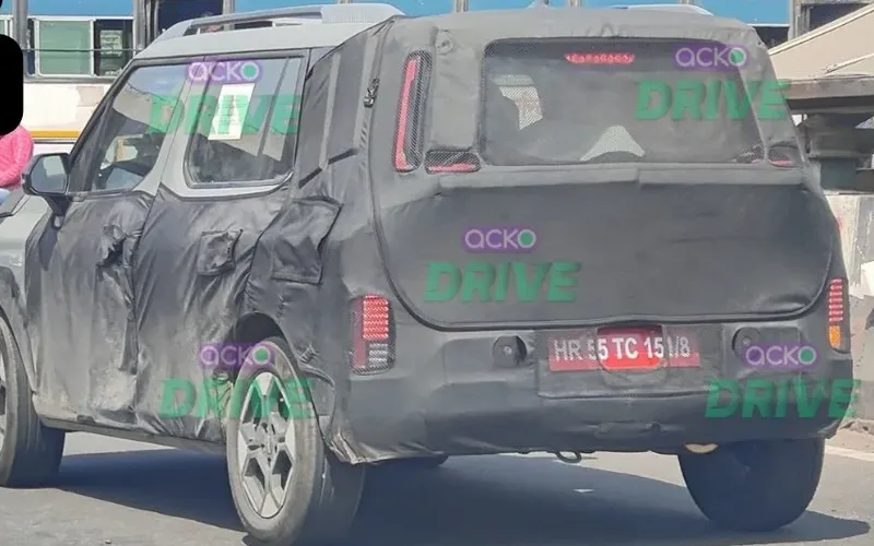 Kia clavis small suv spied in india for the first time