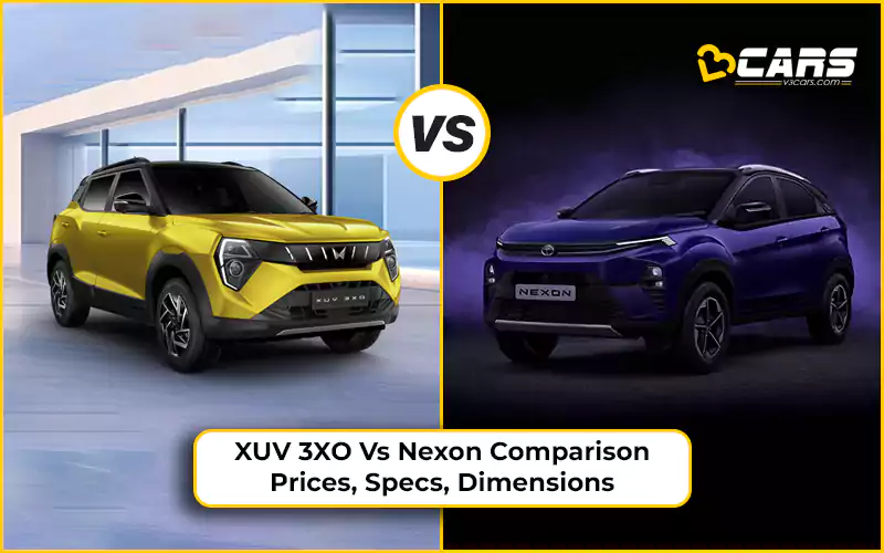 XUV 3XO Vs Nexon