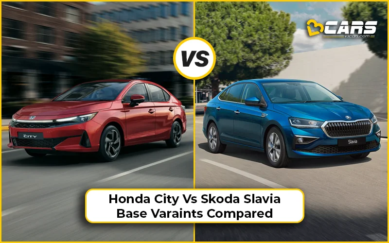 2026 Honda City Base Vs Slavia Base: 13 Extra Features Explained