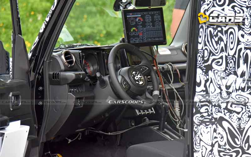 India bound suzuki jimny 5 door spied